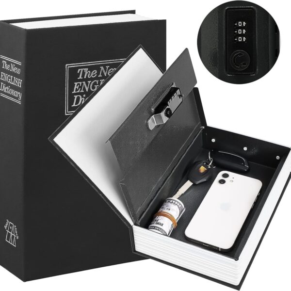 Miracle coast Digital safe with electonic keypad locker for Home (1.5 Book safe)