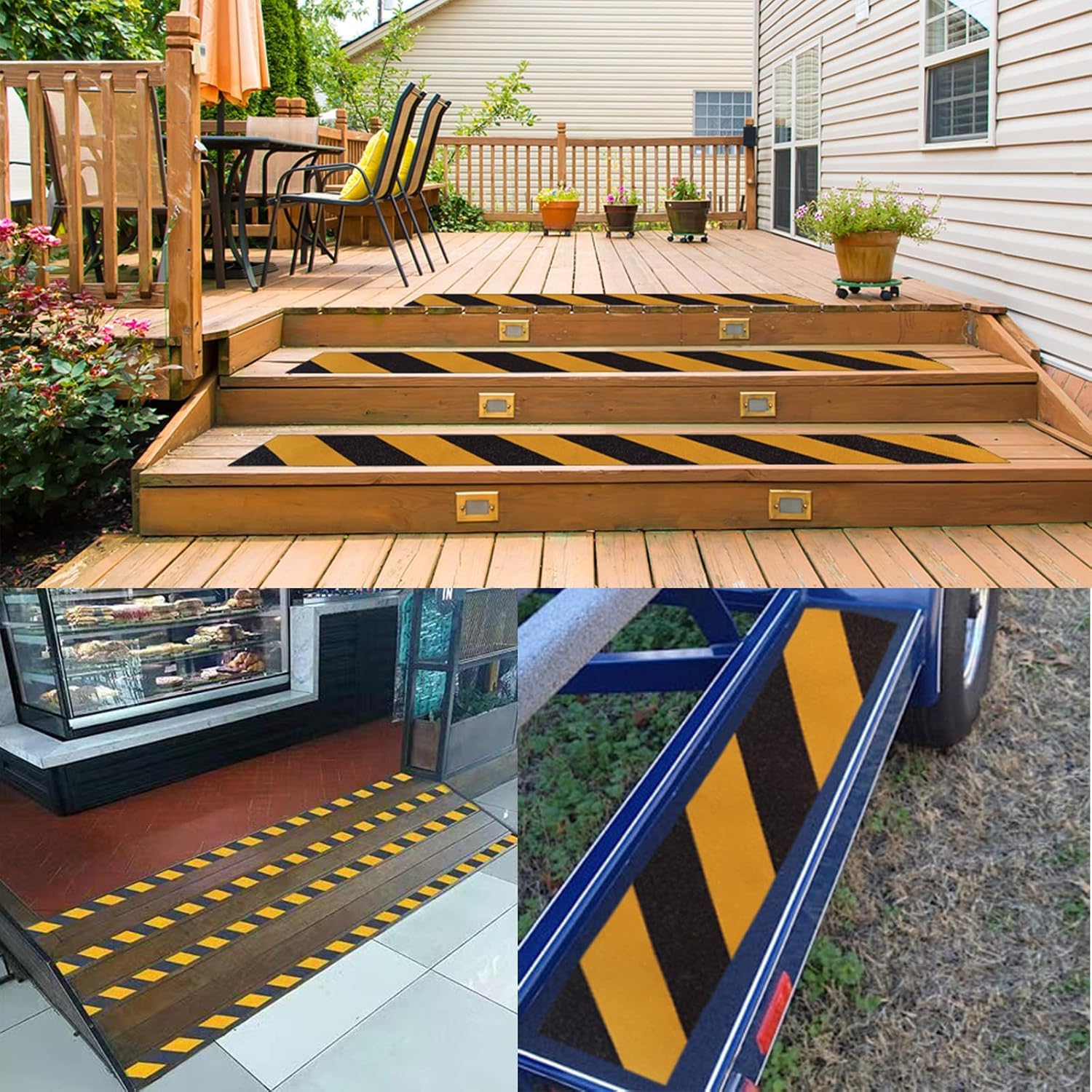 OHAYO Anti Slip Tape 18 Meter x 50mm, Multicolor Fall Resistant Traction Tape for Stairs, Floors & Slippery Surfaces, PET Safety Grip Tape - Image 3