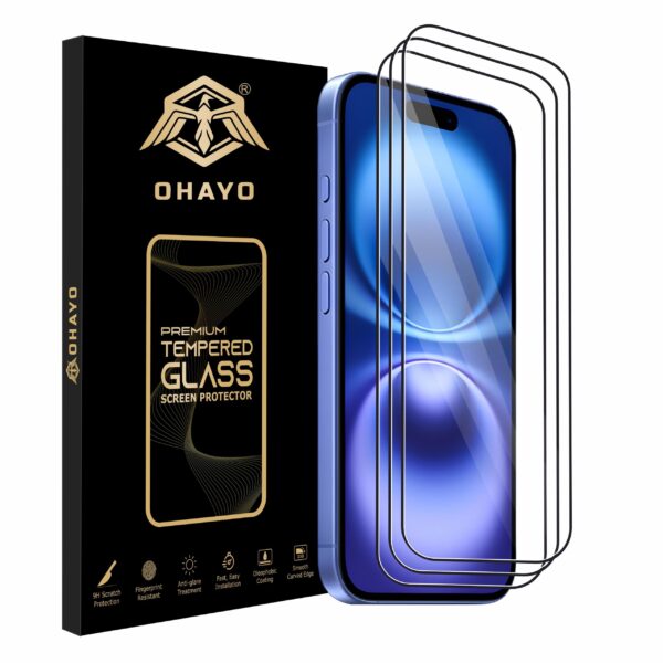 OHAYO Screen Protector Compatible with (iPhone 15/16)