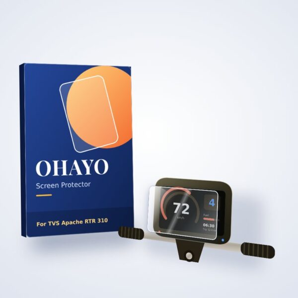 OHAYO Instrument Display Protector for TVS Apache RTR 310