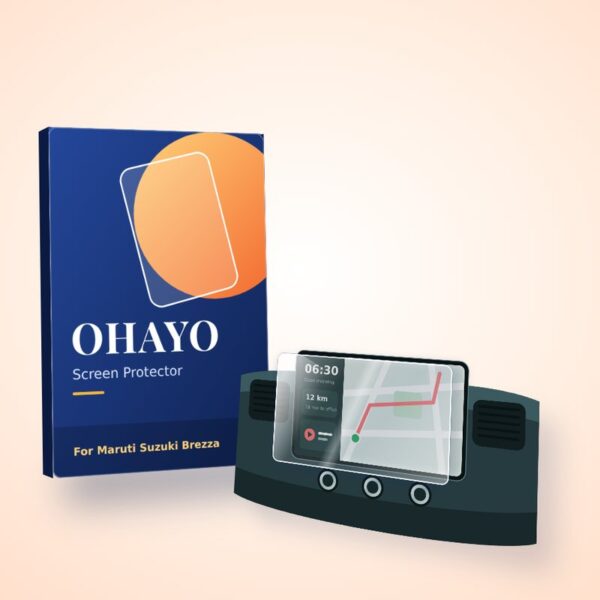 OHAYO Infotainment Screen Protector for Maruti Suzuki Brezza