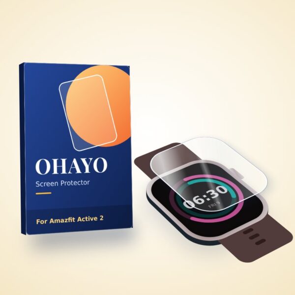 OHAYO Screen Protector for Amazfit Active 2