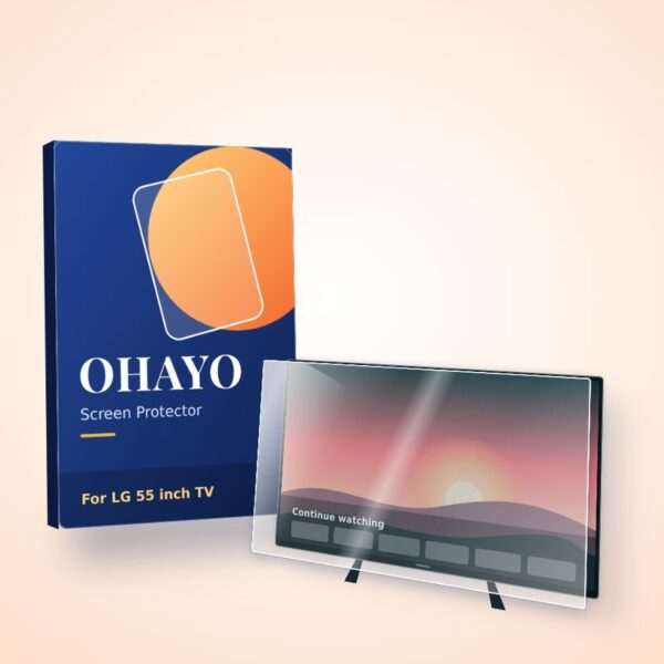 OHAYO TV Screen Protector for LG 55 inch TV